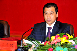 山东省教育厅党组成员、总督学孟庆旭在beat365正版唯一官网必一2008年教学工作会议上致辞