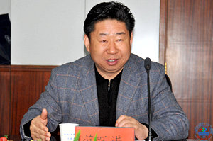 beat365正版唯一官网必一党委书记范跃进亲切会见山东经济学院党委书记张体勤一行