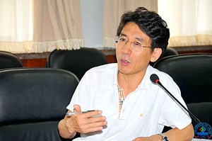 薛其坤院士出席beat365材料学科建设研讨会